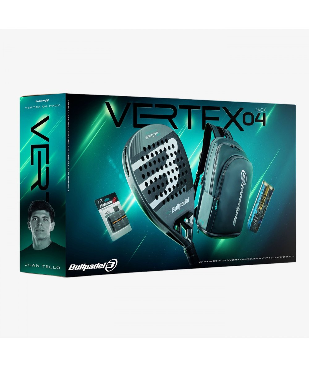 Pack Bullpadel Vertex Comfort 2026 - Juan Tello