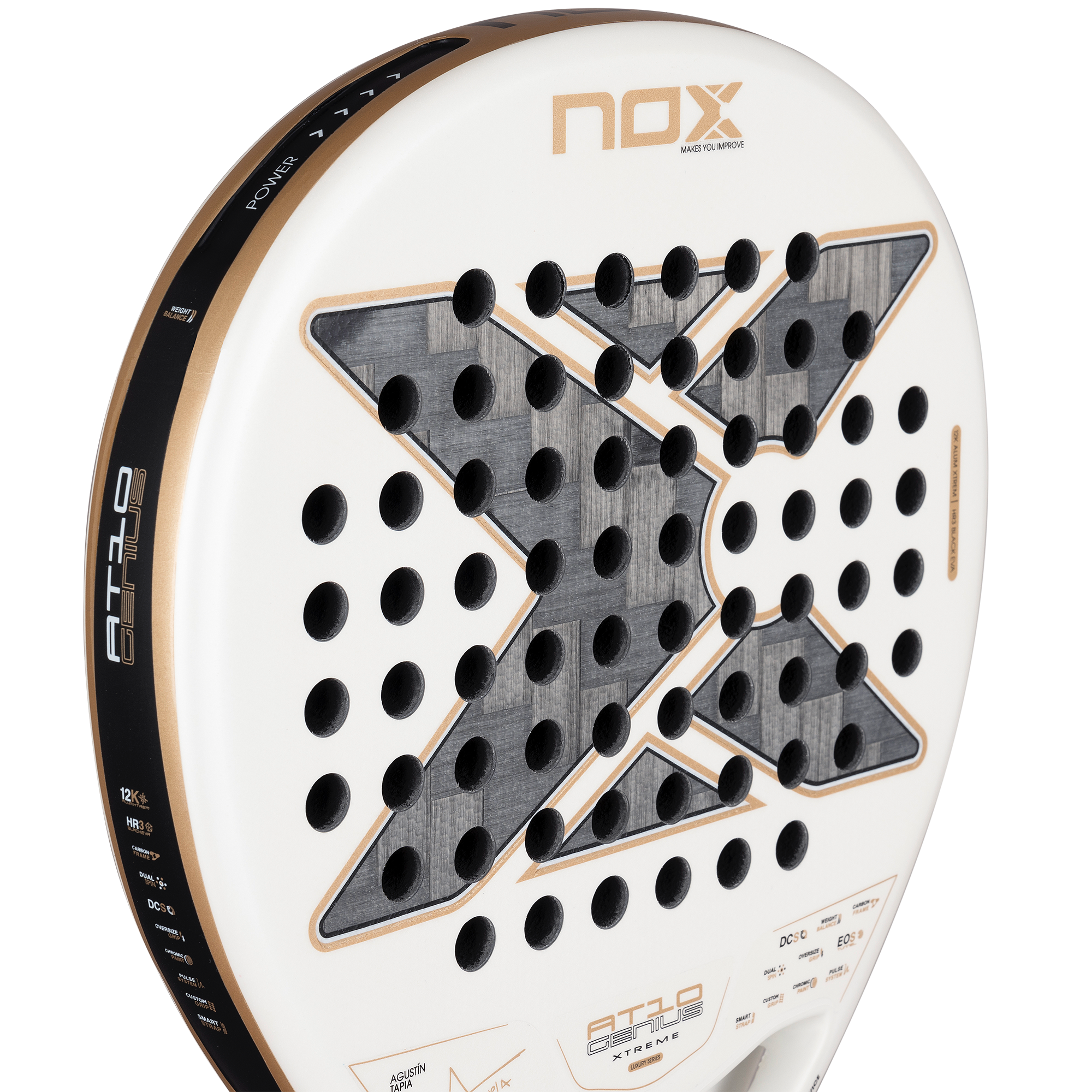 NOX AT10 Genius 12K Alum Xtrem 2026 - Agustín Tapia