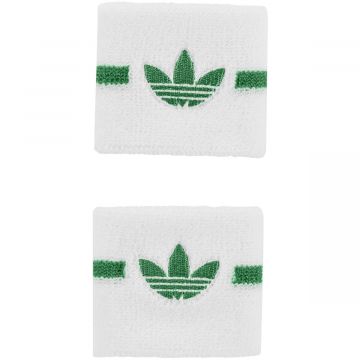 Muñequeras Adidas Blanco/Verde 2025