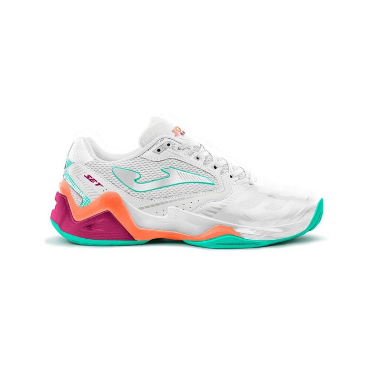 Buy Joma T.Spin Zapatilla De Pádel Mujeres Turquesa, Blanco online