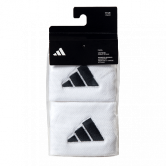 Muñequeras de pádel Adidas Blancas Cortas 2024