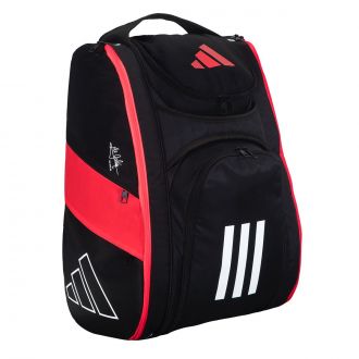 Paletero Adidas Multigame Negro Rojo