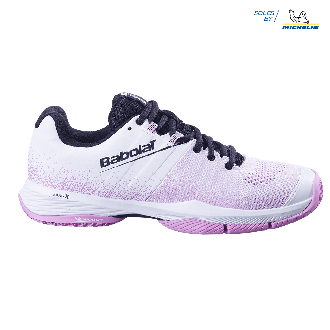Zapatillas Babolat Sensa Women Blanco/Lila 2025