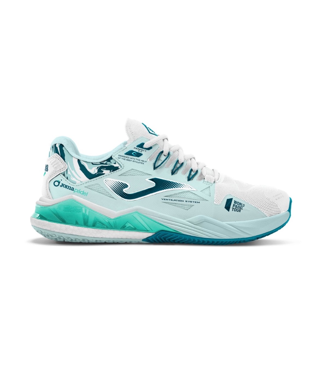 Zapatillas padel mujer blancas clearance